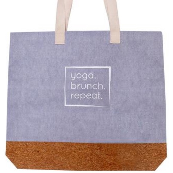 Handbags - 🆕 Yoga. Brunch. Repeat. Tote Bag